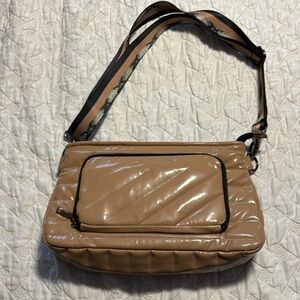 NWOT Think Royln Tan Travel Bag